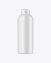 Matte Plastic Bottle Mockup
