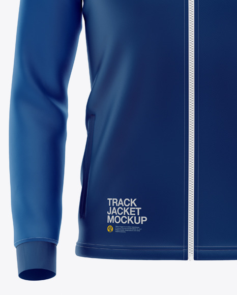 Men's Raglan Track Jacket Mockup - Front View in Apparel ...