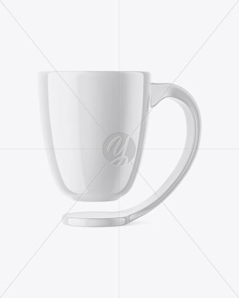 Download Glossy Floating Sup Mockup Front View In Cup Bowl Mockups On Yellow Images Object Mockups