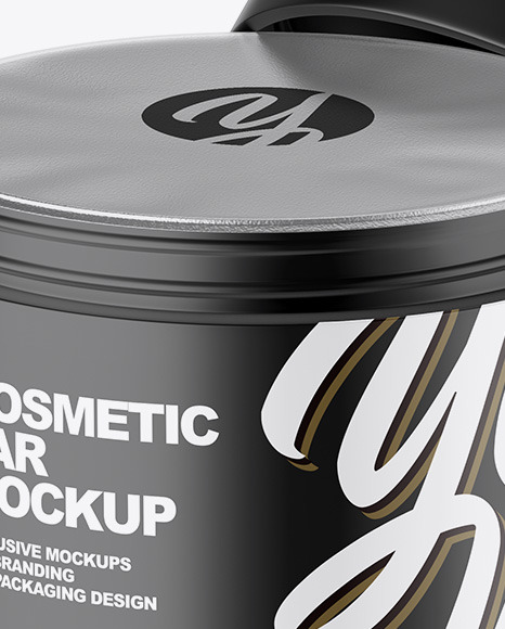 Download Metallic Cup With Foil Lid Mockup High Angle Shot