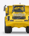Articulated Hauler Mockup - Front View