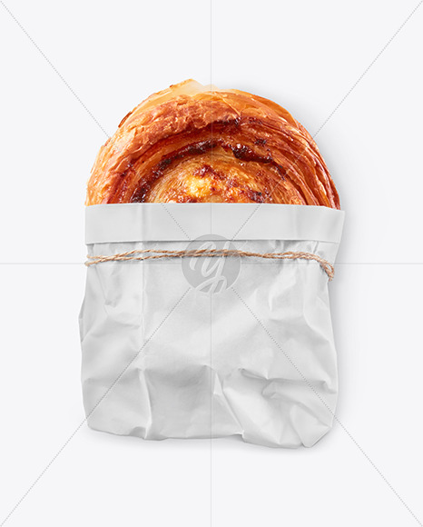 Download Bun In A Paper Bag Mockup In Bag Sack Mockups On Yellow Images Object Mockups