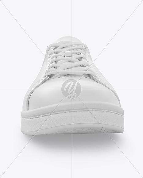 Sneaker Mockup In Apparel Mockups On Yellow Images Object Mockups