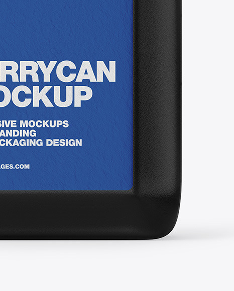 Textured Jerrycan Mockup PSD #1