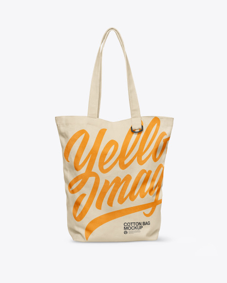 Download Cotton Bag Mockup In Apparel Mockups On Yellow Images Object Mockups PSD Mockup Templates