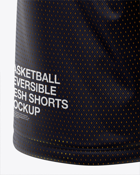 Download Get Basketball Reversible Mesh Short Mockup Front Half ...