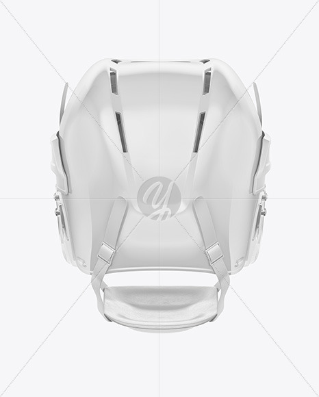 Download Hockey Helmet Mookup In Apparel Mockups On Yellow Images Object Mockups PSD Mockup Templates