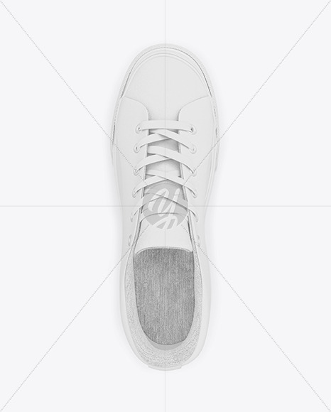 Sneaker Mockup In Apparel Mockups On Yellow Images Object Mockups