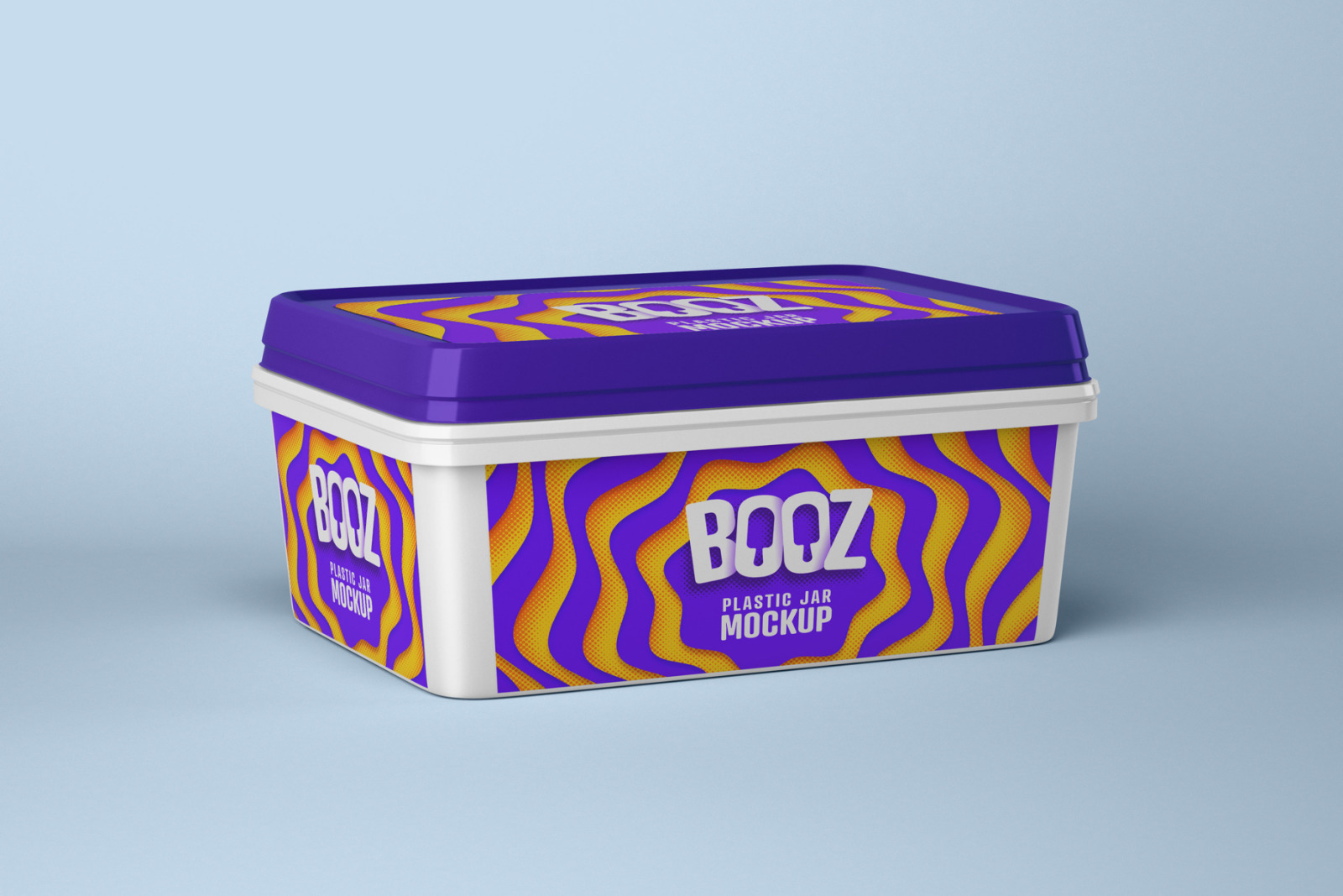 Download Ice Cream Cup Mockup Set Ice Cream Box In Packaging Mockups On Yellow Images Creative Store PSD Mockup Templates