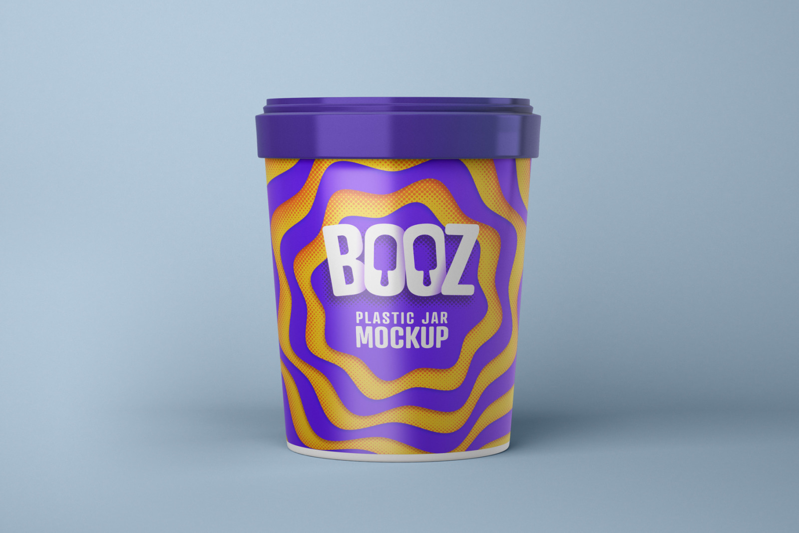Download Ice Cream Cup Mockup Set Ice Cream Box In Packaging Mockups On Yellow Images Creative Store PSD Mockup Templates