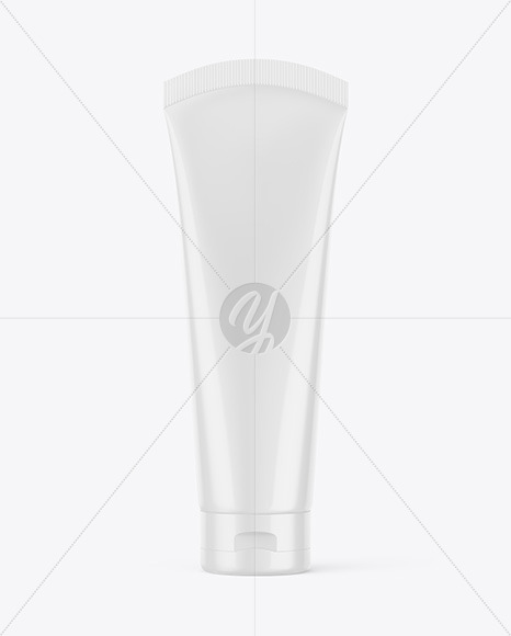 Glossy Cosmetic Tube Mockup PSD #1