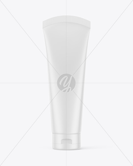 Download Matte Cosmetic Tube Mockup In Tube Mockups On Yellow Images Object Mockups