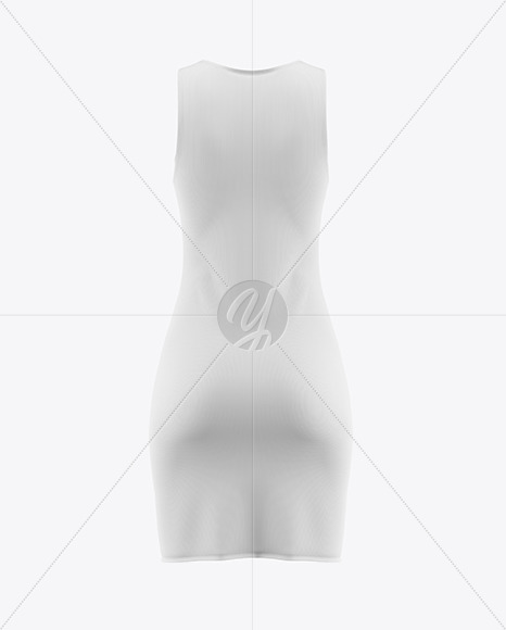 Women S Dress Mockup In Apparel Mockups On Yellow Images Object Mockups