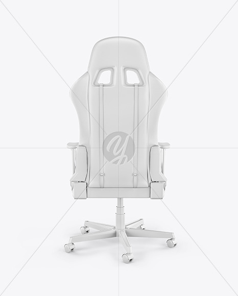 Download Gaming Chair Mockup Front View In Object Mockups On Yellow Images Object Mockups