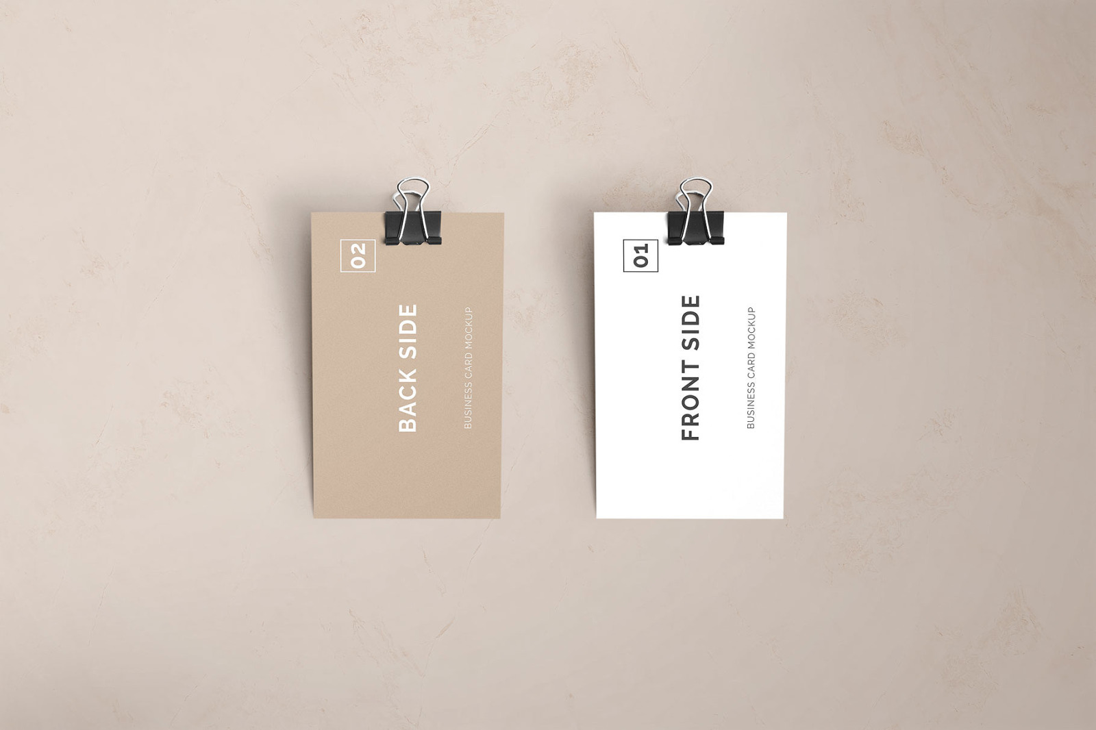 Business Card Mockups Vol 4 In Stationery Mockups On Yellow Images Creative Store