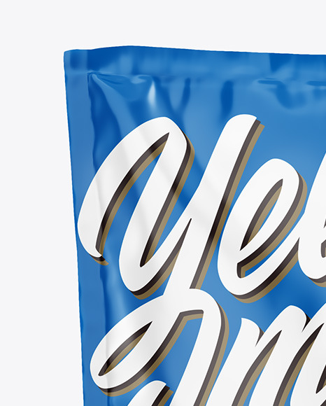 Matte Snack Package Mockup PSD #2