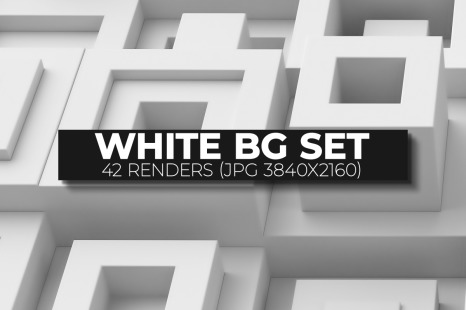 WHITE BG SET