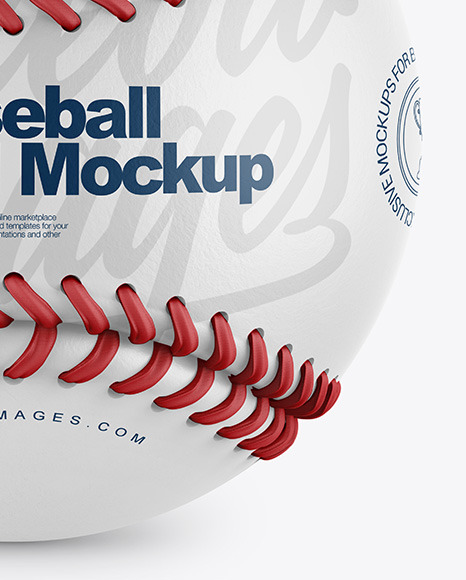 Baseball Ball Mockup PSD #6