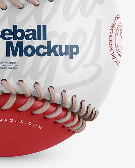 Baseball Ball Mockup PSD #5