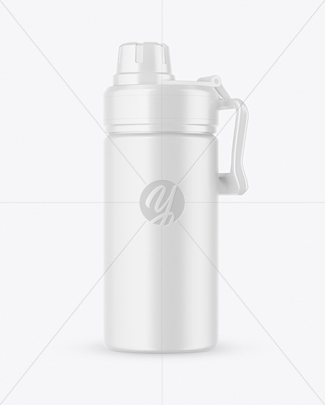 Download Matte Sport Bottle Mockup In Bottle Mockups On Yellow Images Object Mockups PSD Mockup Templates