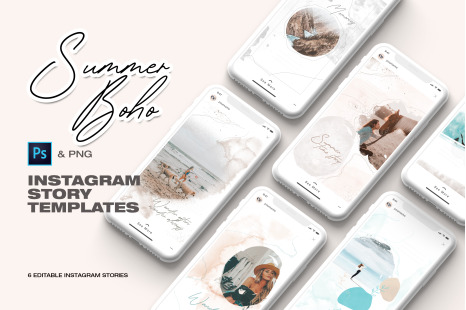 Summer Instagram Story Templates