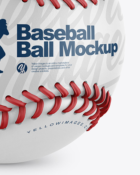 Baseball Ball Mockup PSD #5