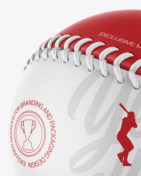 Baseball Ball Mockup PSD #6