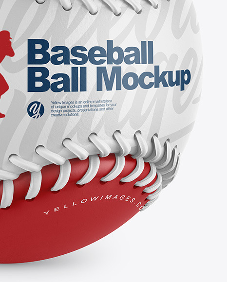 Baseball Ball Mockup PSD #7