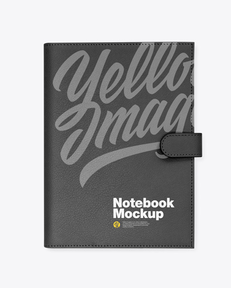 Download Leather Notebook Mockup In Stationery Mockups On Yellow Images Object Mockups Yellowimages Mockups