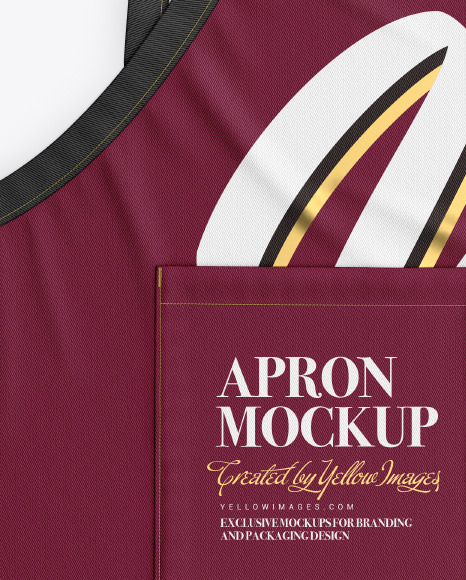 Download Apron Mockup In Apparel Mockups On Yellow Images Object Mockups Yellowimages Mockups