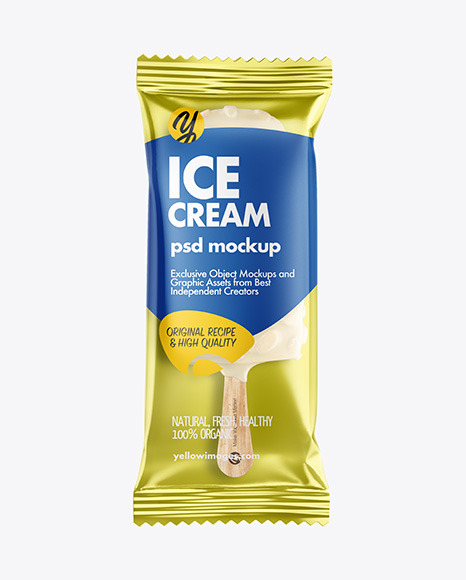 Ice Cream Bar Mockup