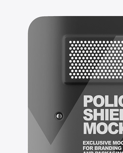 Police Shield Mockup In Object Mockups On Yellow Images Object Mockups