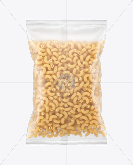 Download Matte Plastic Bag With Pennoni Rigati Pasta Mockup In Bag Sack Mockups On Yellow Images Object Mockups Yellowimages Mockups