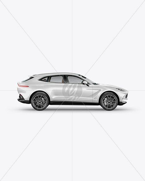 Download Crossover Suv Mockup Side View In Vehicle Mockups On Yellow Images Object Mockups