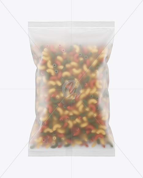 Download Plastic Bag With Tricolor Chifferini Pasta Mockup In Bag Sack Mockups On Yellow Images Object Mockups PSD Mockup Templates