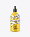 Glossy Plastic Bottle Mockup