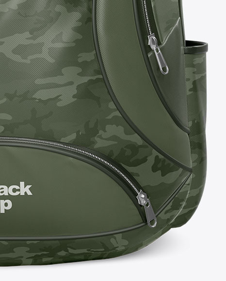 Download Backpack Mockup Front View In Apparel Mockups On Yellow Images Object Mockups