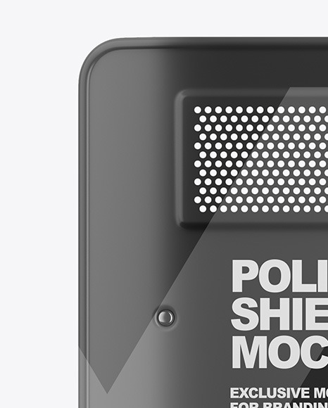 Download Police Shield Mockup In Object Mockups On Yellow Images Object Mockups PSD Mockup Templates