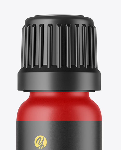 Matte Plastic Bottle Mockup PSD #2