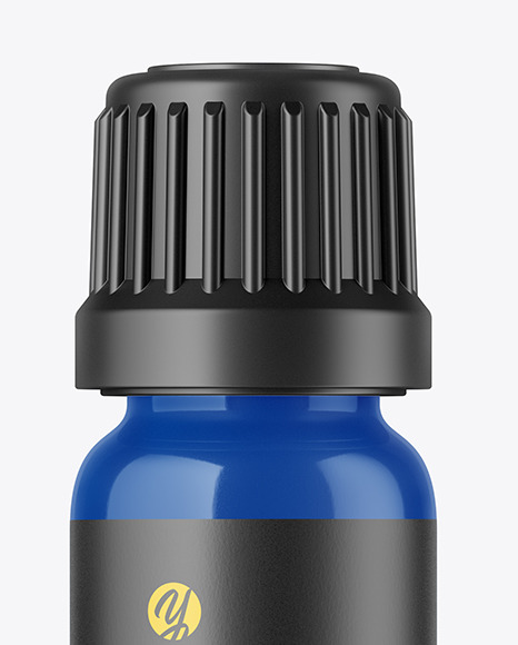 Glossy Plastic Bottle Mockup PSD #2