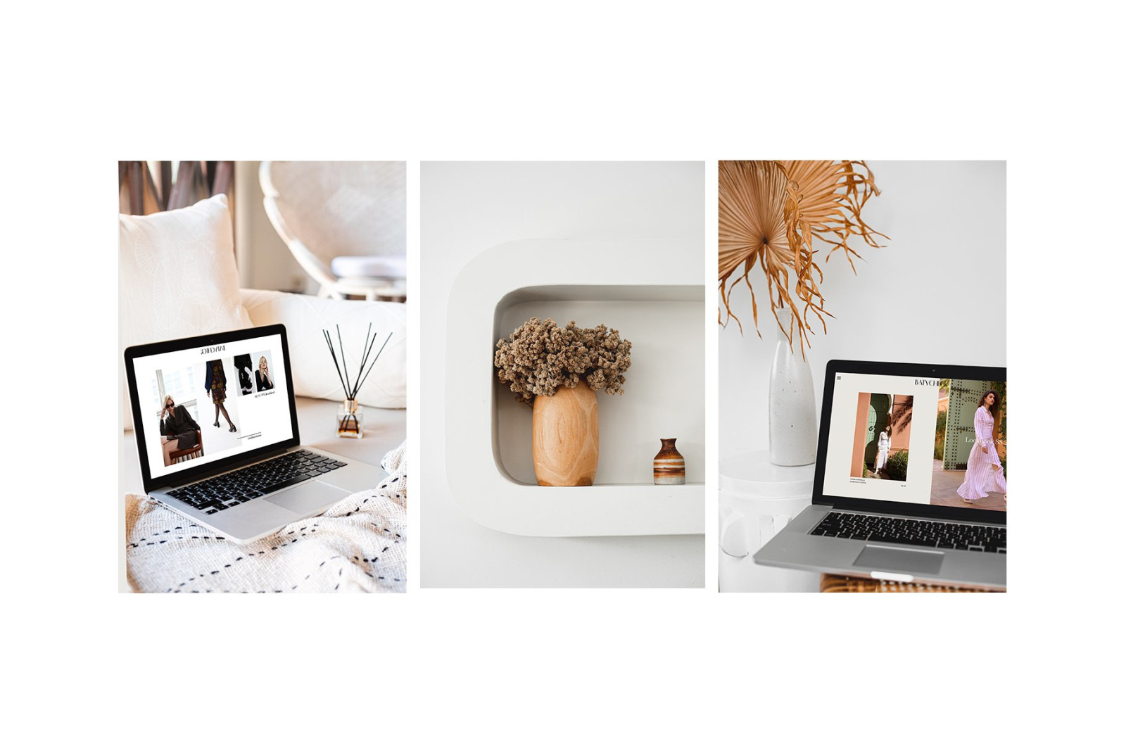 Boho Photo Mockup Bundle In Device Mockups On Yellow Images Creative Store