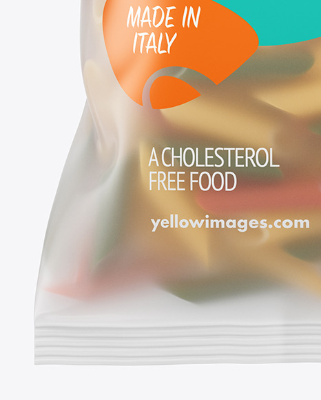 Download PSD Mockups Frosted Plastic Bag With Tricolor Tortiglioni Pasta Psd Mockup Yellowimages - Free ...