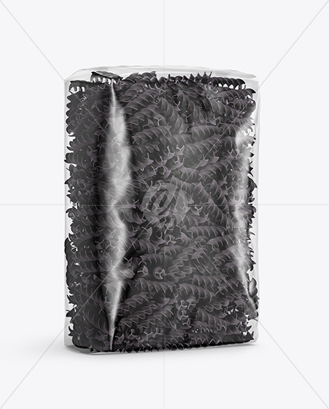 Download Plastic Bag With Black Fusilli Pasta Mockup In Bag Sack Mockups On Yellow Images Object Mockups PSD Mockup Templates