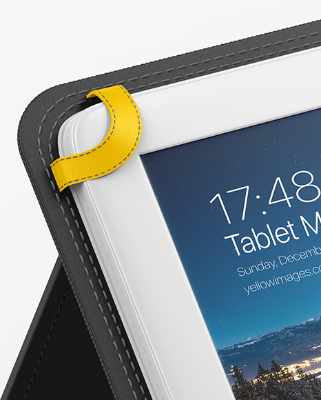 Download Graphics Tablet Mockup In Device Mockups On Yellow Images Object Mockups PSD Mockup Templates