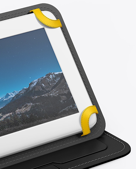 Download Graphics Tablet Mockup In Device Mockups On Yellow Images Object Mockups PSD Mockup Templates