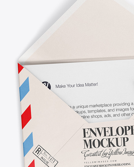 Download Envelope Design Mockup Psd Yellowimages