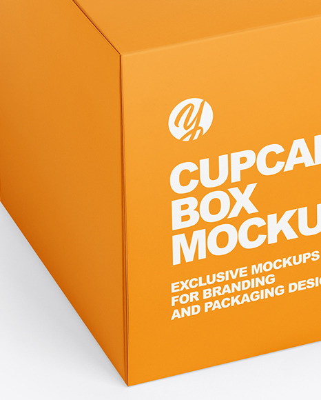 Download Cake Box Sticker Mockup - Free PSD Mockups Smart Object ...