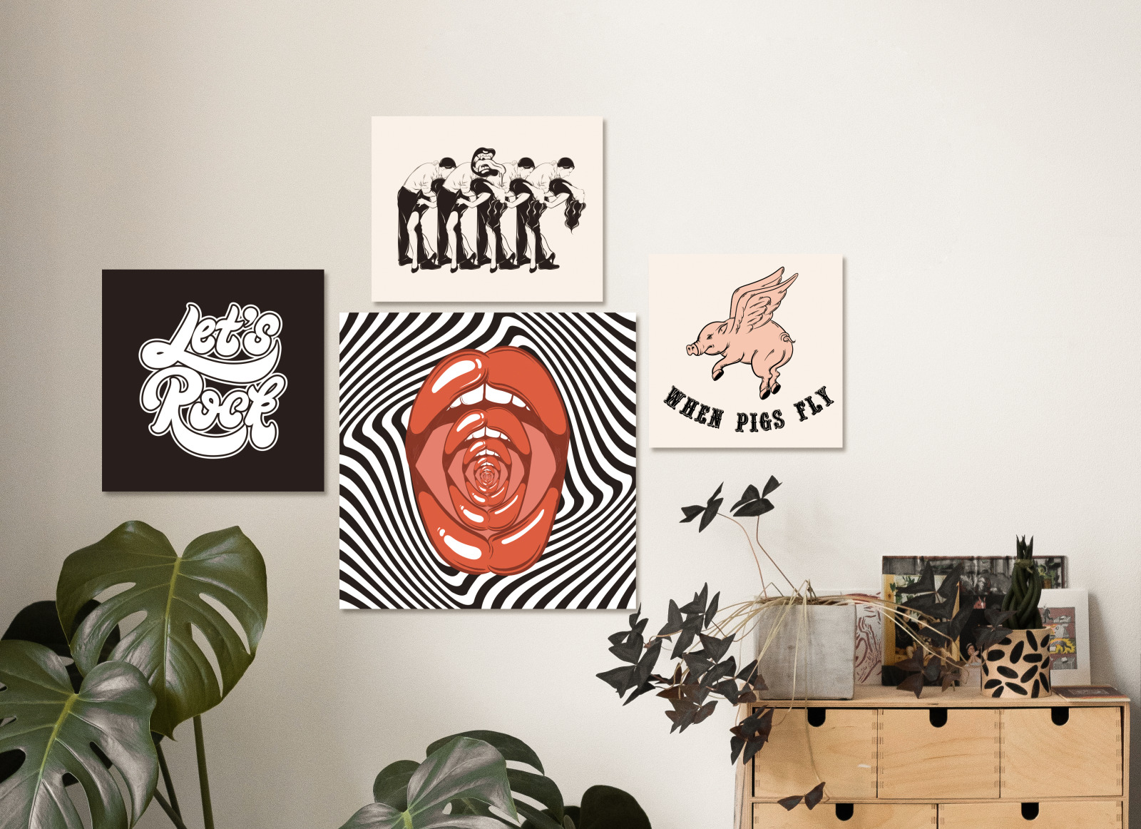 30 vintage prints and posters. on Yellow Images Creative Store