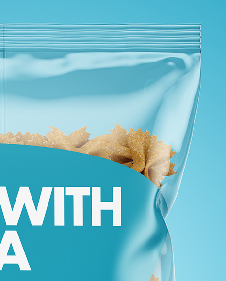 Download Whole Wheat Farfalle Pasta Bag Mockup in Bag & Sack ...