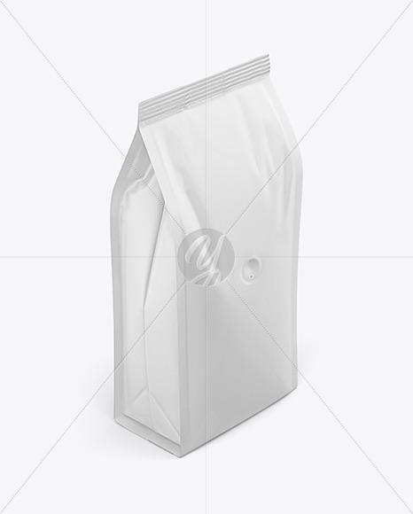 Download Matte Metallic Food Bag Mockup Front View In Bag Sack Mockups On Yellow Images Object Mockups Yellowimages Mockups